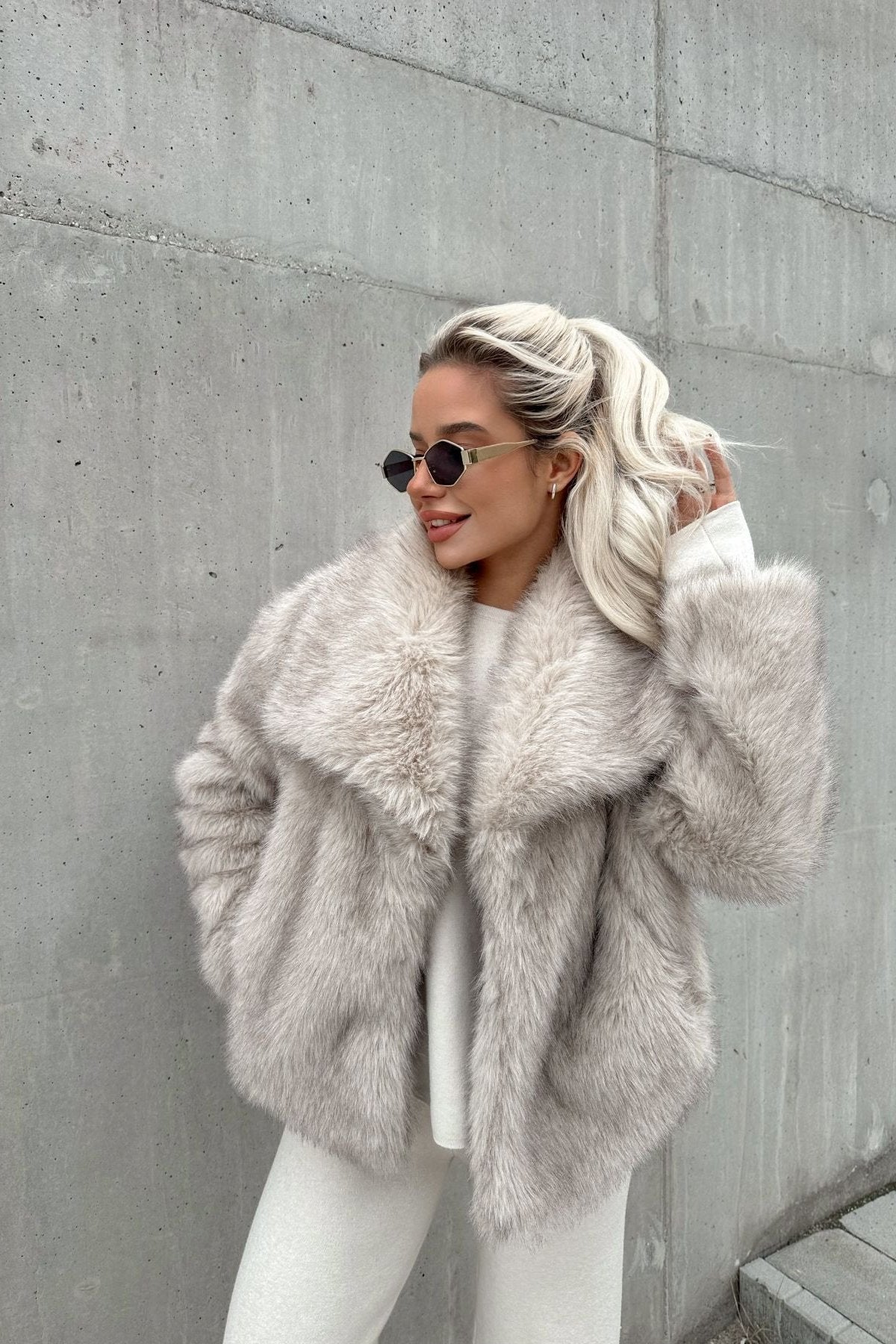 Kylie | Faux Fur Coat