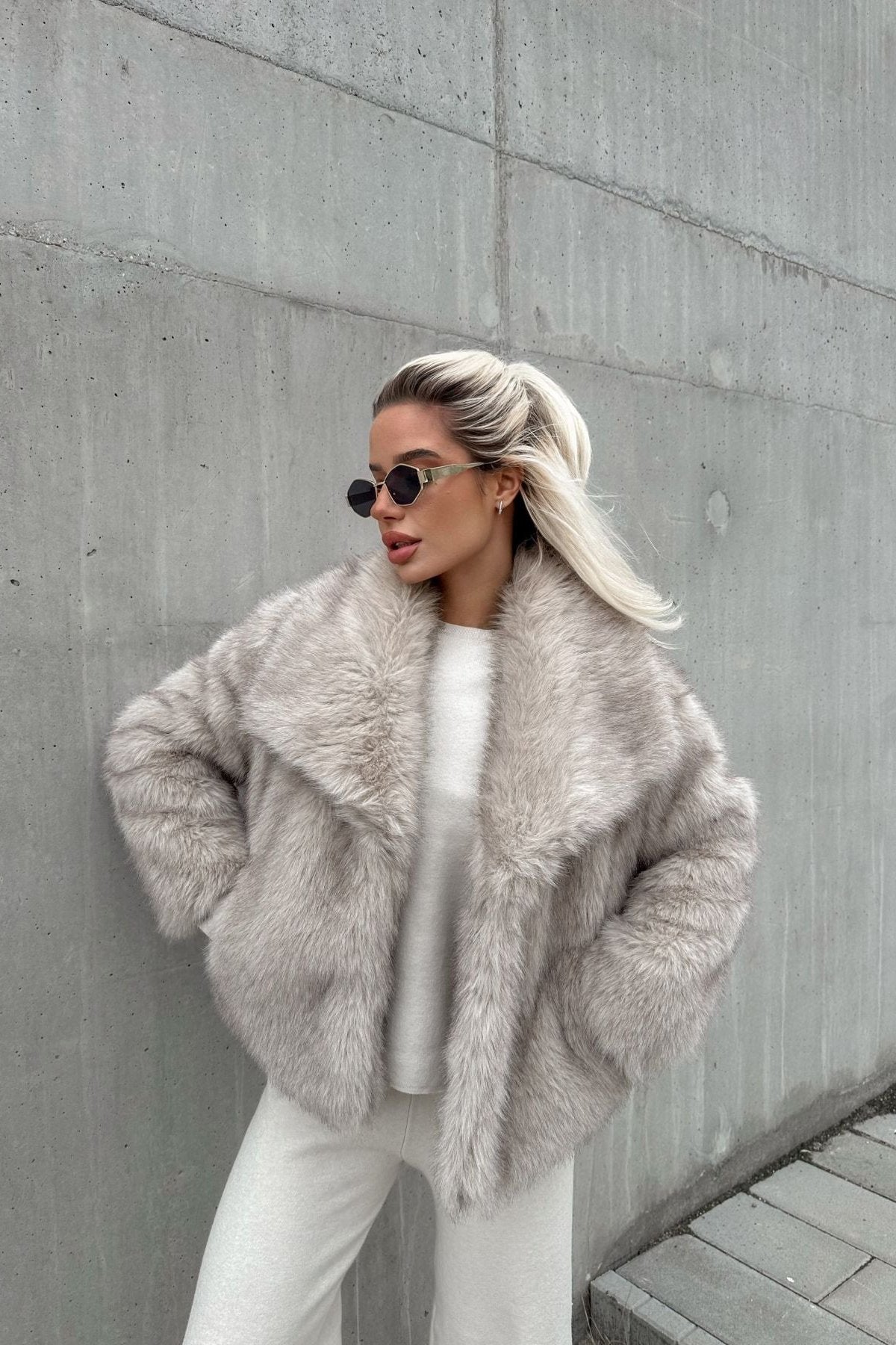 Kylie | Faux Fur Coat