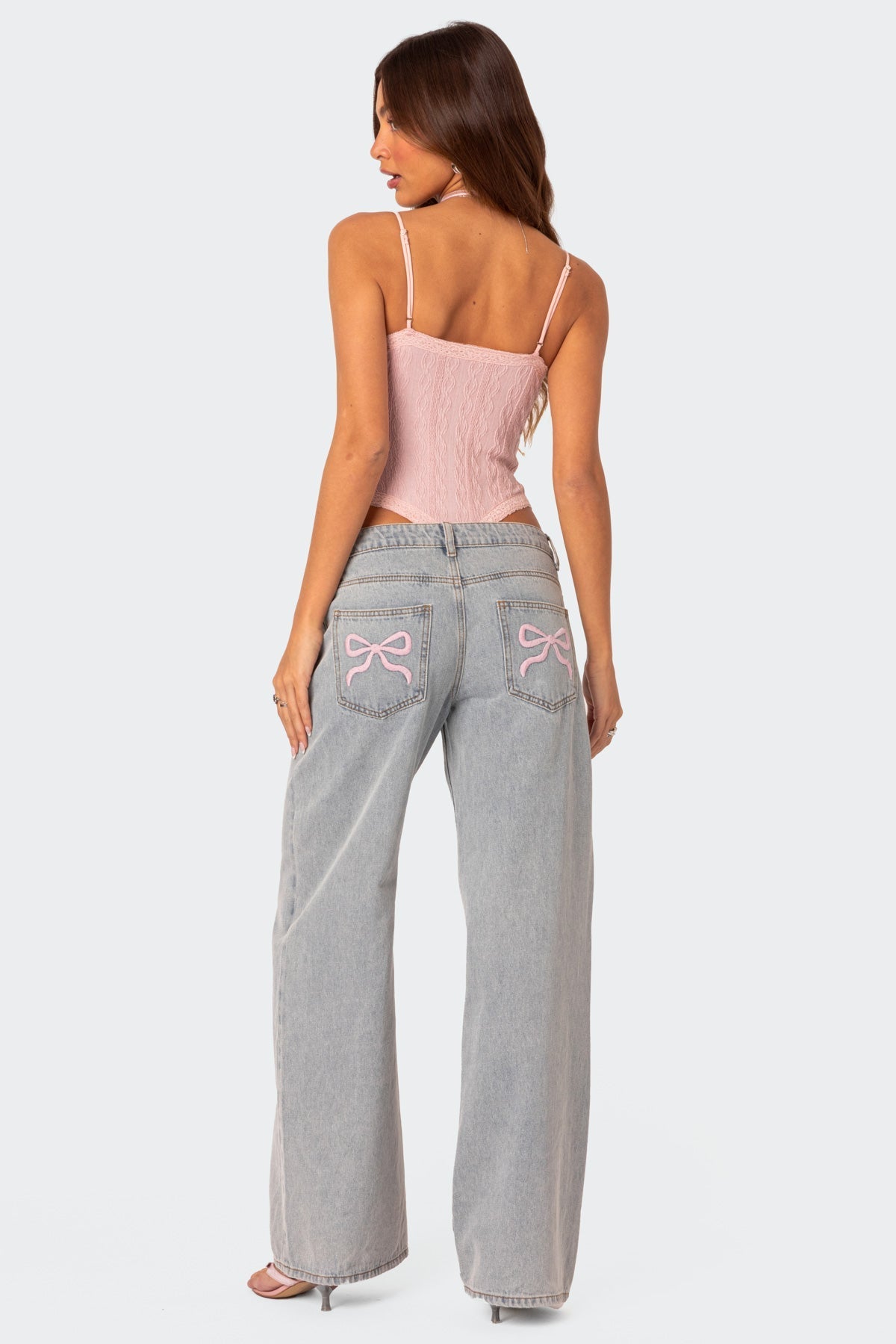 Esme- Bow-Tie Loose Fit Jeans